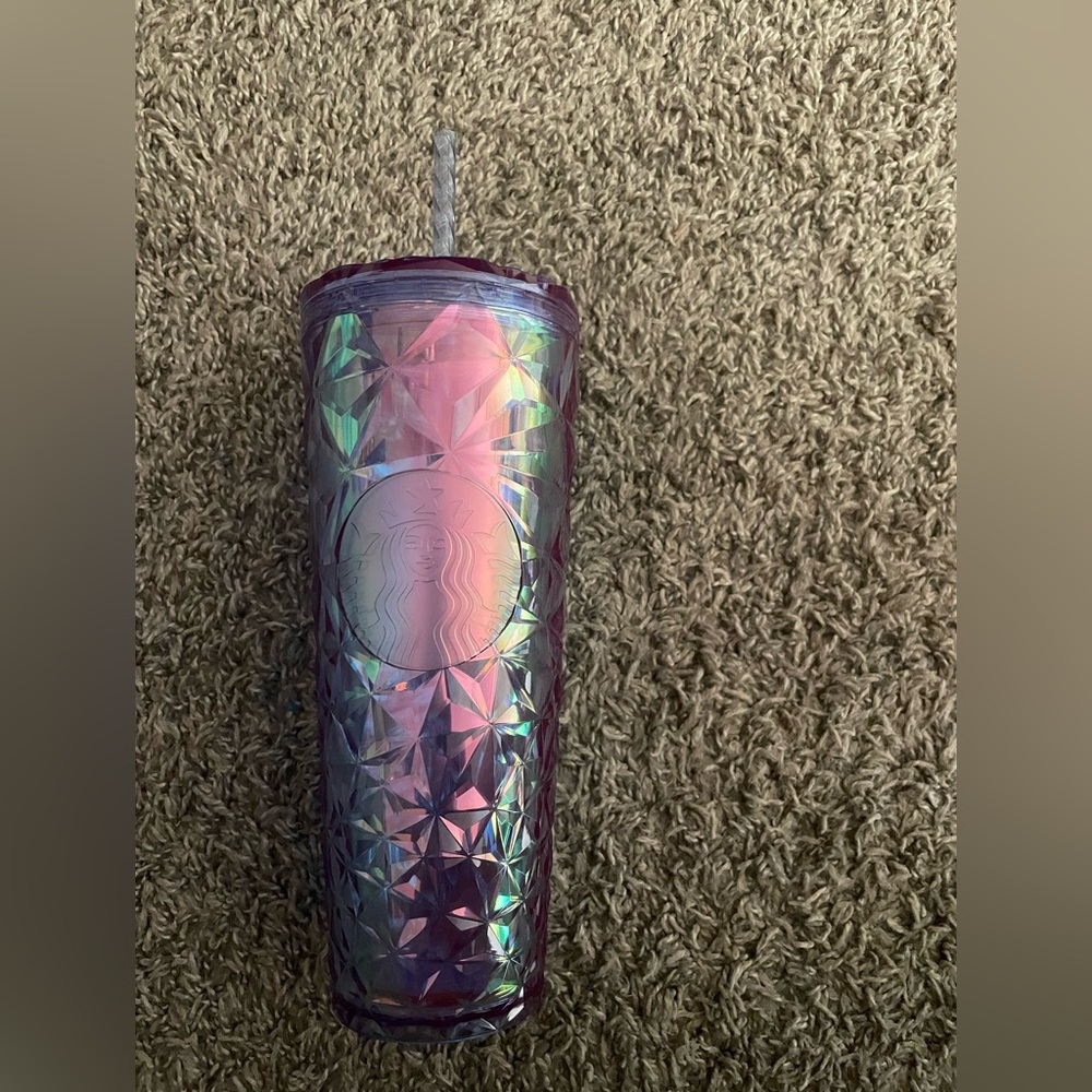 Starbucks Purple and Pink Iridescent Tumbler
